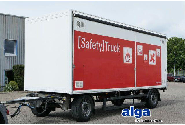 Wullhorst PRA, seitlich zum Öffnen, Luftfederung - 封闭厢式拖车:图1 Wullhorst PRA, seitlich zum Öffnen, Luftfederung - 封闭厢式拖车:图1