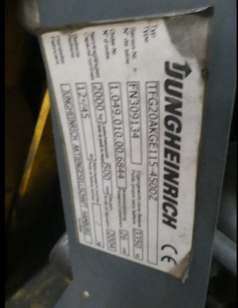 2 Chariots élévateur au gaz Jungheinrich TFG20A - 叉车:图4 2 Chariots élévateur au gaz Jungheinrich TFG20A - 叉车:图4