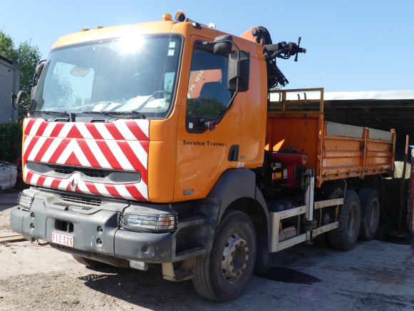 Camions benne avec grue Renault 370 dci - 翻斗车, 起重车:图3 Camions benne avec grue Renault 370 dci - 翻斗车, 起重车:图3