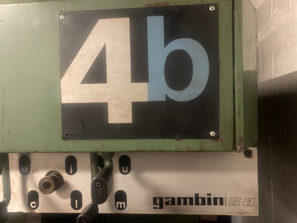 Fraiseuses universelles à console Gambin 4B - 铣床:图5 Fraiseuses universelles à console Gambin 4B - 铣床:图5