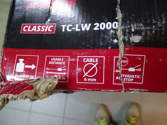 Treuil manuel 2 Tonnes EINHELL TC-LW 2000 - 绞车 适用于 林业设备:图3 Treuil manuel 2 Tonnes EINHELL TC-LW 2000 - 绞车 适用于 林业设备:图3