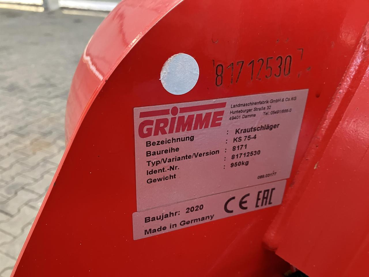 Grimme KS 75-4 - 马铃薯收获机:图5 Grimme KS 75-4 - 马铃薯收获机:图5
