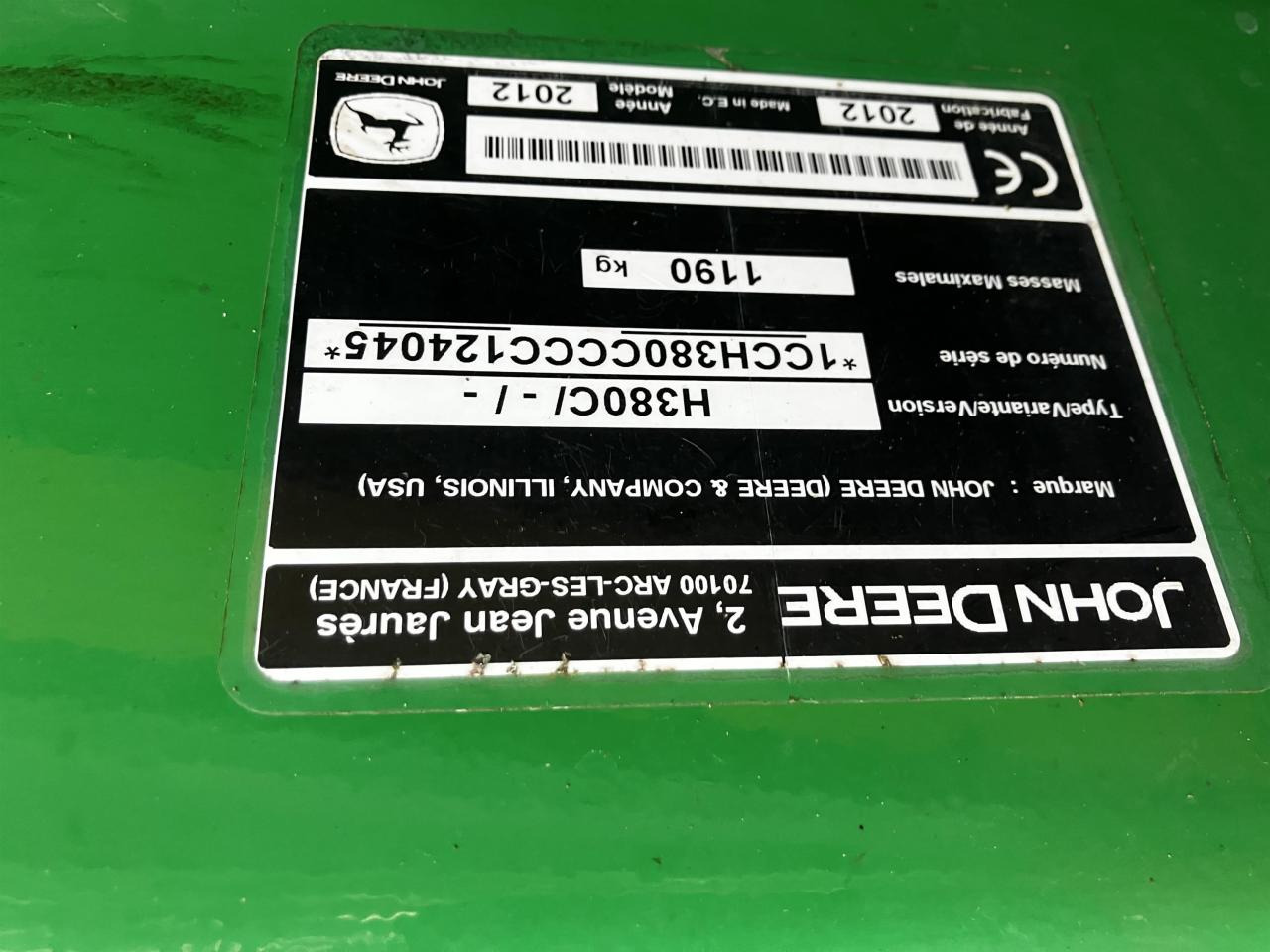 拖拉机 John Deere 6215R：图14