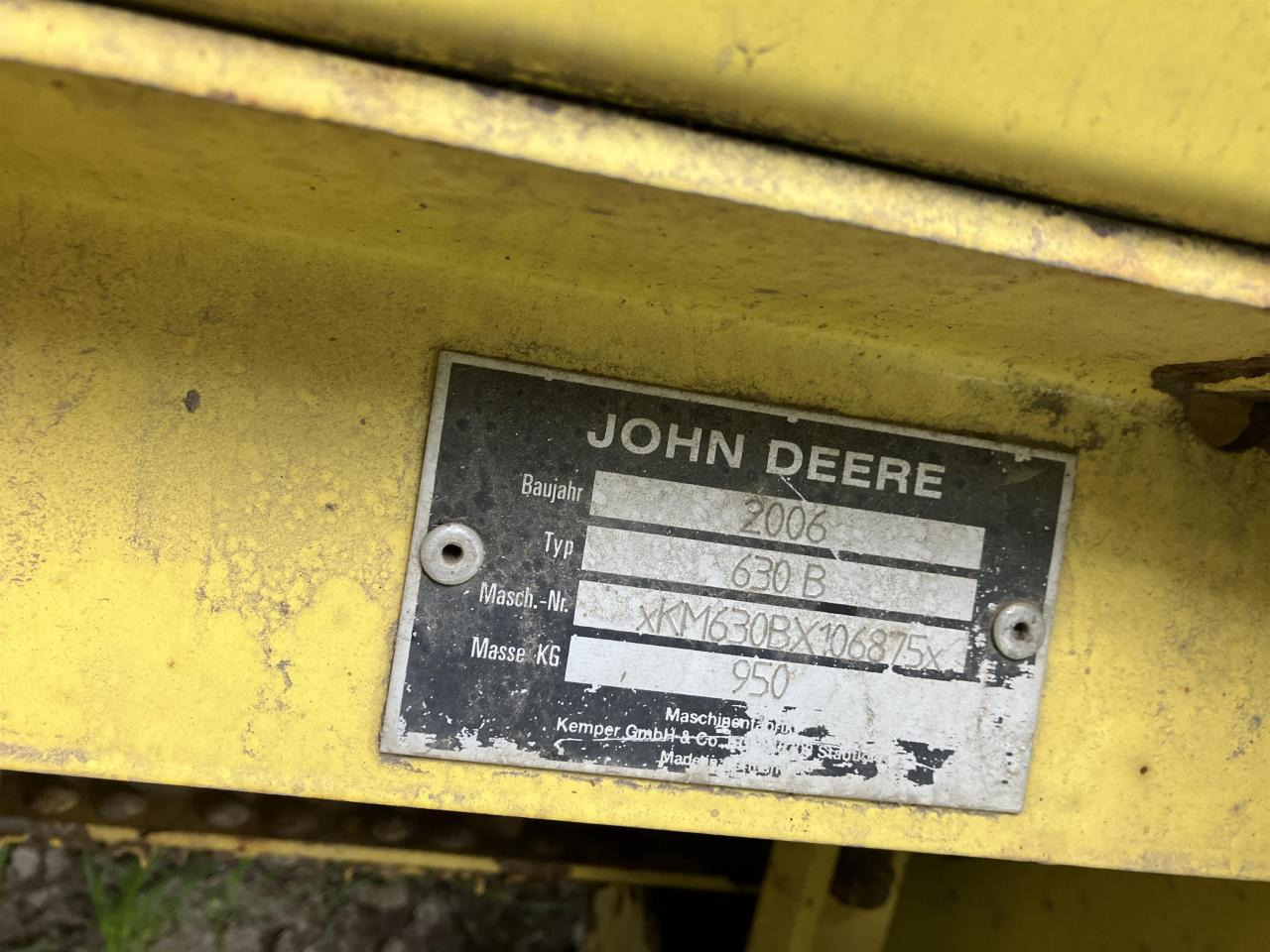 John Deere 7380 - 饲料收割机:图5 John Deere 7380 - 饲料收割机:图5