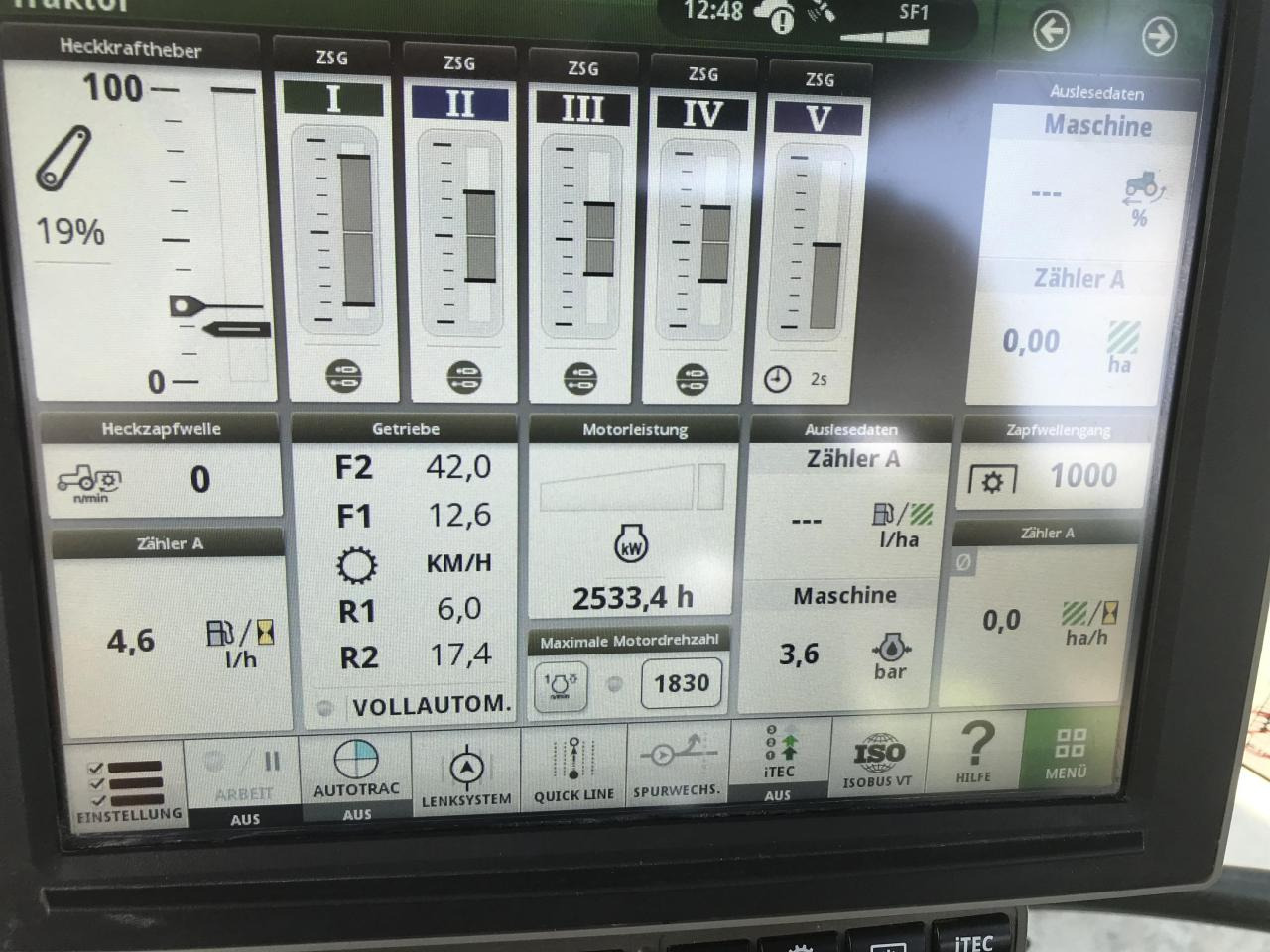 拖拉机 John Deere 8RX 410：图8