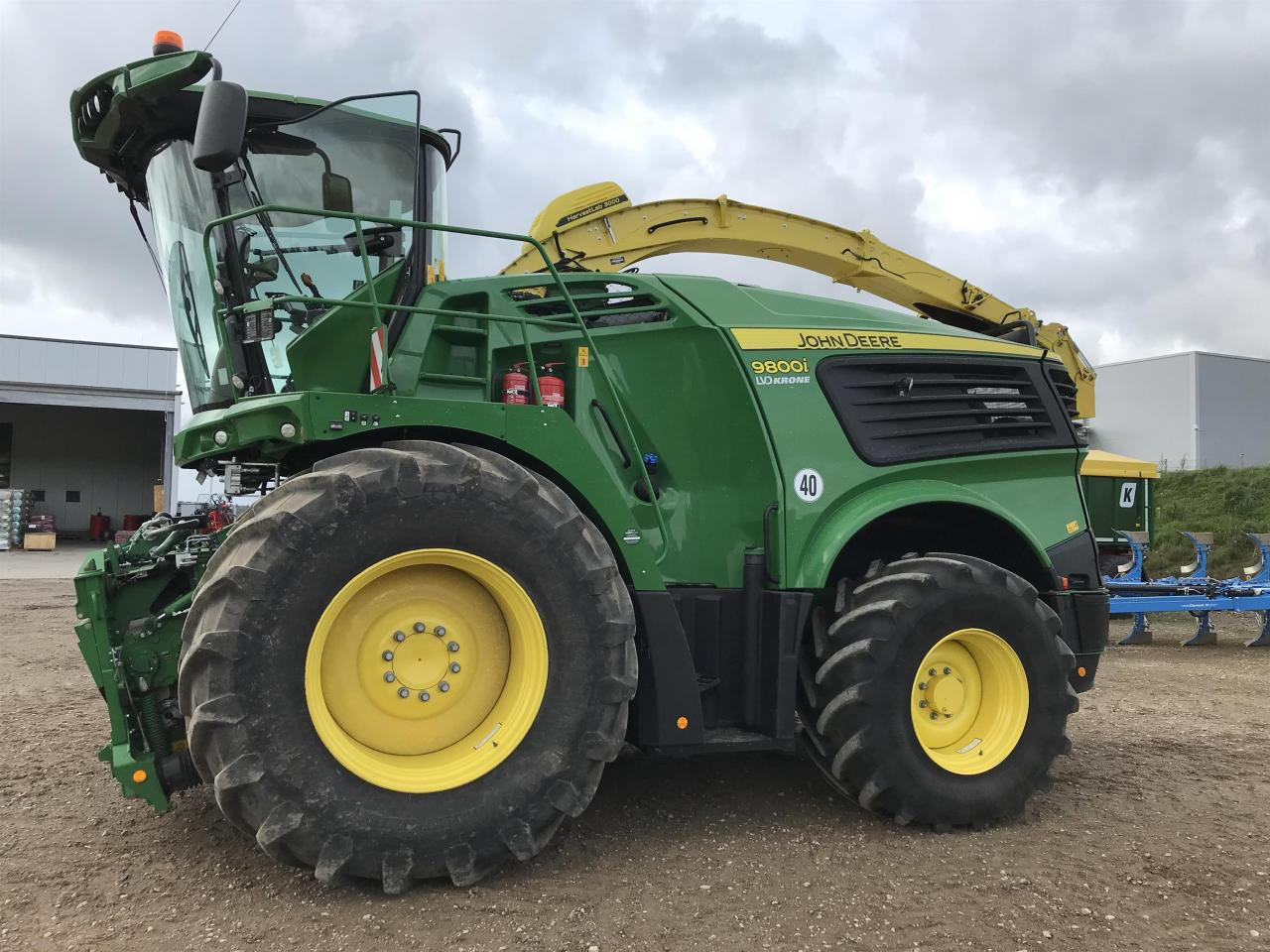 John Deere 9800i - 饲料收割机:图2 John Deere 9800i - 饲料收割机:图2
