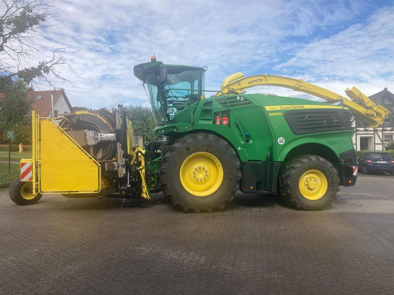 John Deere 9900i - 饲料收割机:图3 John Deere 9900i - 饲料收割机:图3