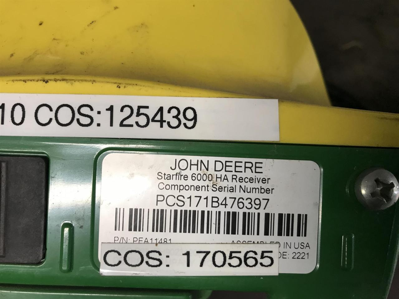 John Deere SF6000 - 导航系统 适用于 农业机械:图3 John Deere SF6000 - 导航系统 适用于 农业机械:图3
