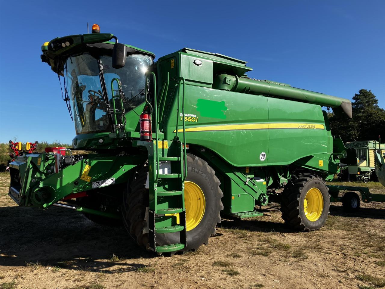 John Deere T660i - 联合收割机:图1 John Deere T660i - 联合收割机:图1