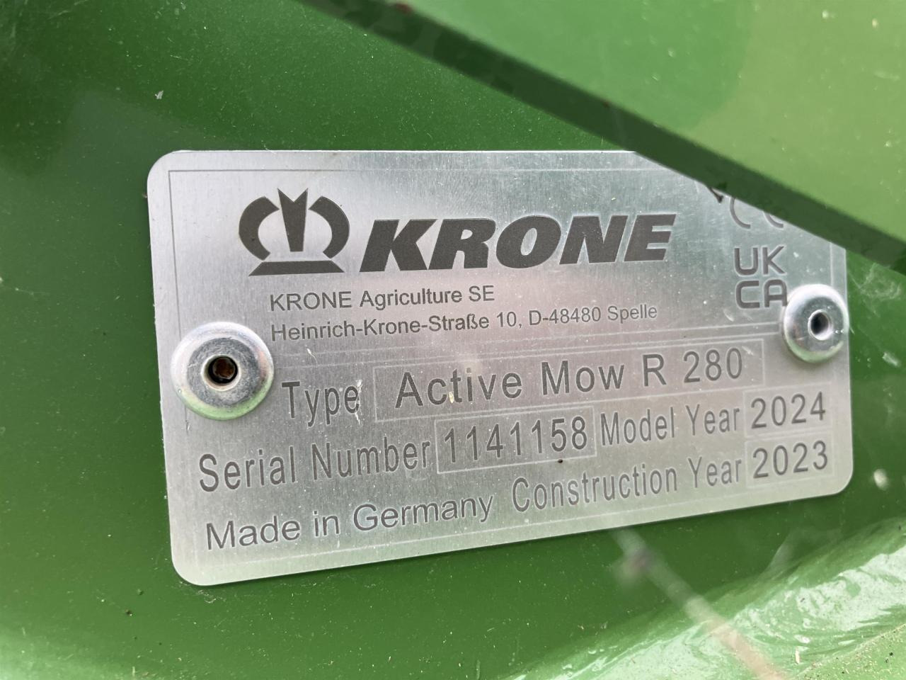 Krone ActiveMow R 280 - 割草机:图5 Krone ActiveMow R 280 - 割草机:图5