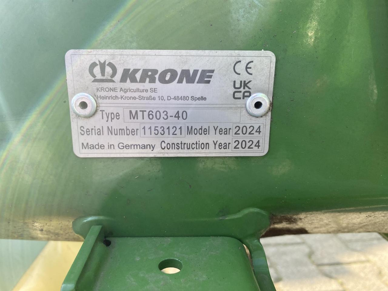 Krone EC B 1000 - 割草机:图3 Krone EC B 1000 - 割草机:图3
