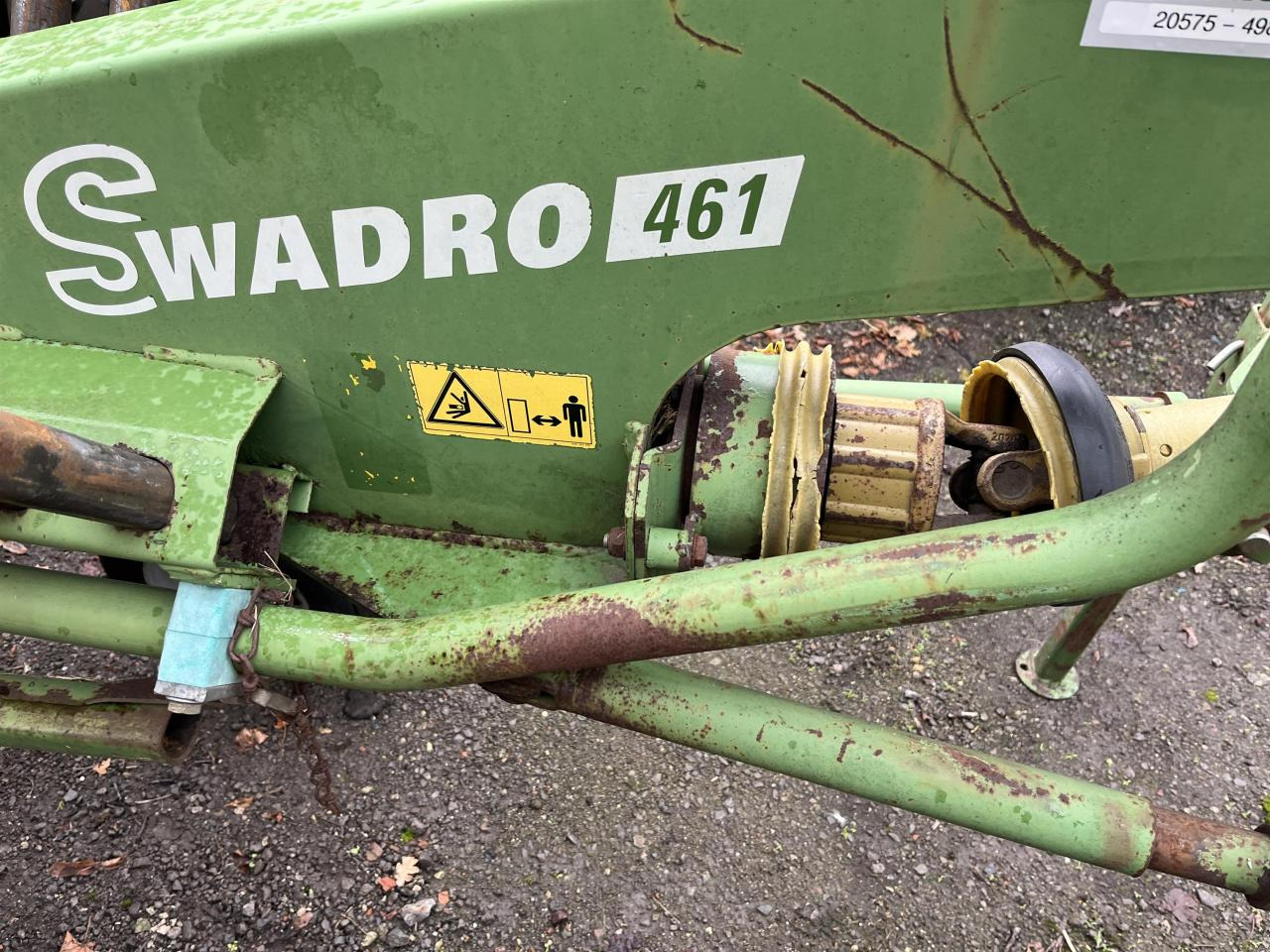 Krone SWADRO 461 - 翻草机/ 搂草机:图5 Krone SWADRO 461 - 翻草机/ 搂草机:图5
