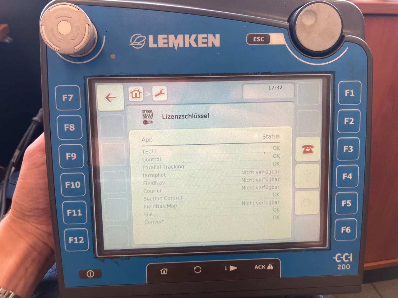 Lemken CCI200 - 导航系统 适用于 农业机械:图5 Lemken CCI200 - 导航系统 适用于 农业机械:图5