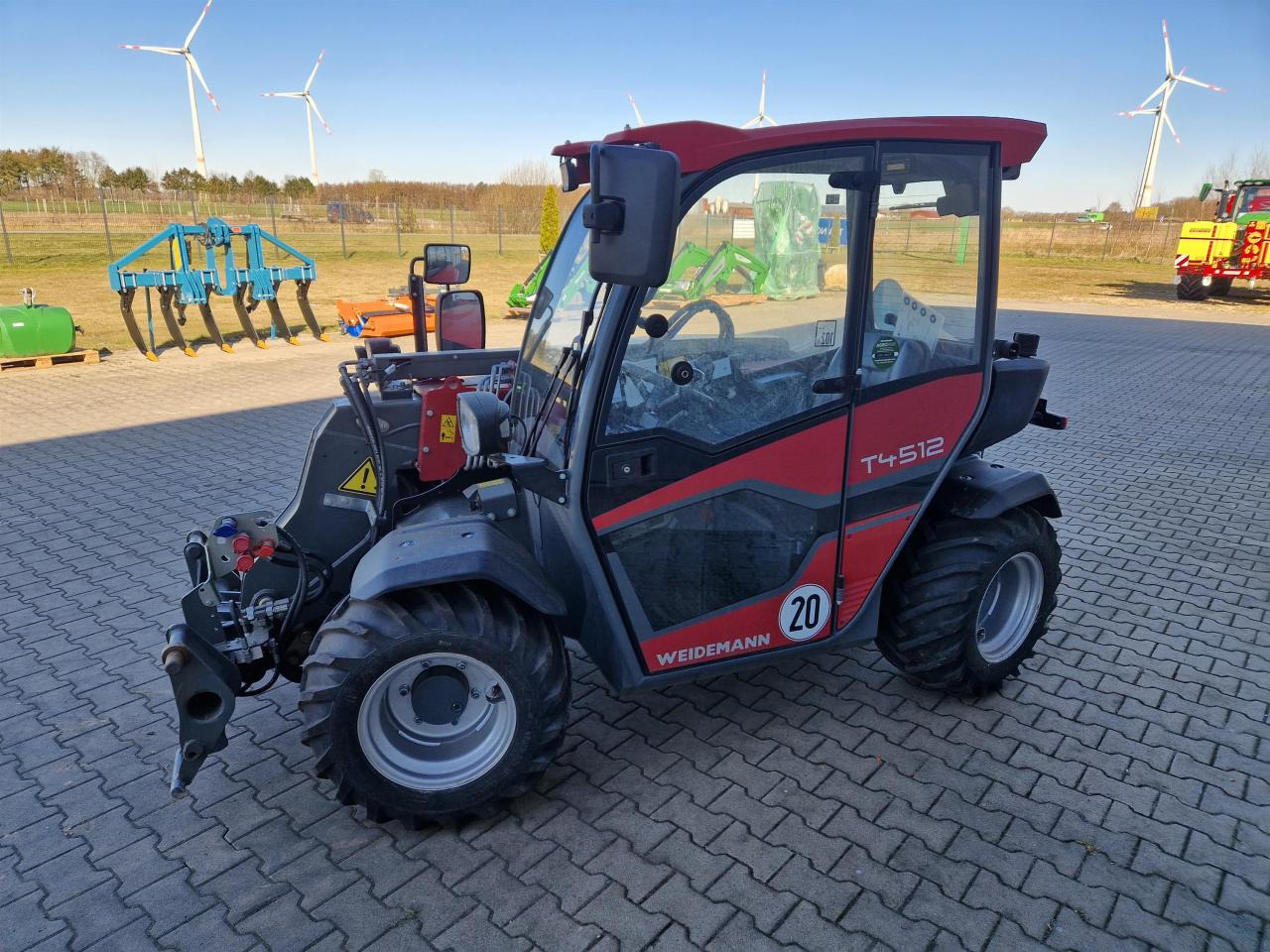 Weidemann T4512 - 伸缩臂叉装车:图4 Weidemann T4512 - 伸缩臂叉装车:图4