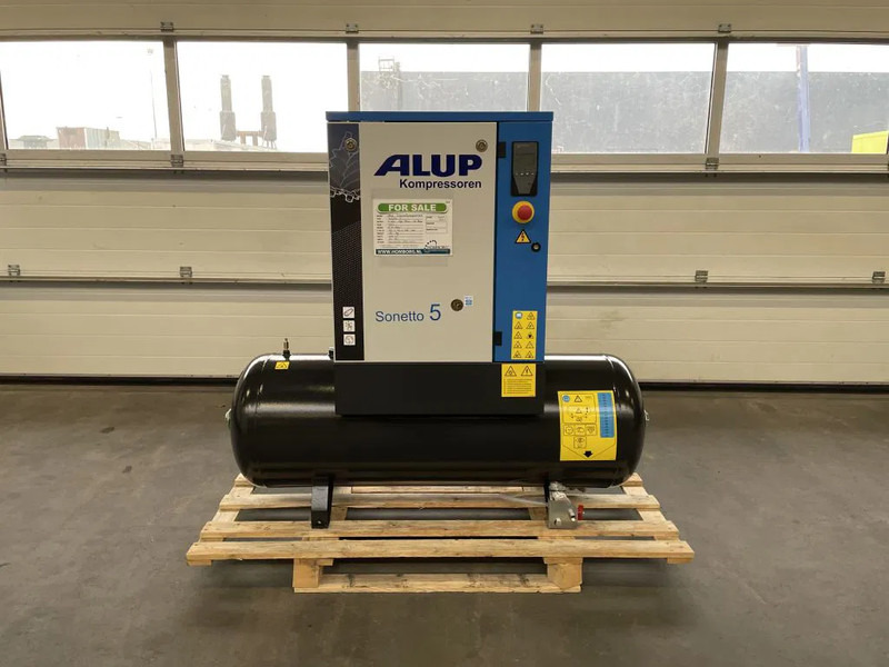 Alup Sonetto 5 - 200 Elektrische Schroefcompressor 4 kW 470 L/Min 10 Bar op ketel - 空气压缩机:图1 Alup Sonetto 5 - 200 Elektrische Schroefcompressor 4 kW 470 L/Min 10 Bar op ketel - 空气压缩机:图1