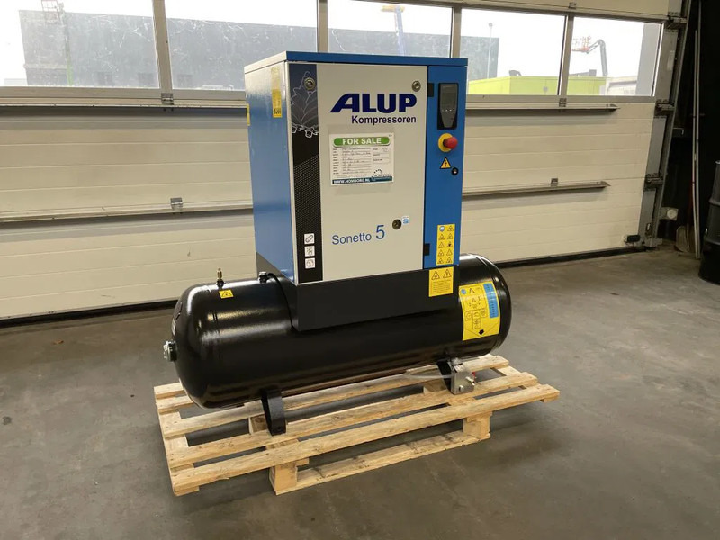 Alup Sonetto 5 - 200 Elektrische Schroefcompressor 4 kW 470 L/Min 10 Bar op ketel - 空气压缩机:图4 Alup Sonetto 5 - 200 Elektrische Schroefcompressor 4 kW 470 L/Min 10 Bar op ketel - 空气压缩机:图4