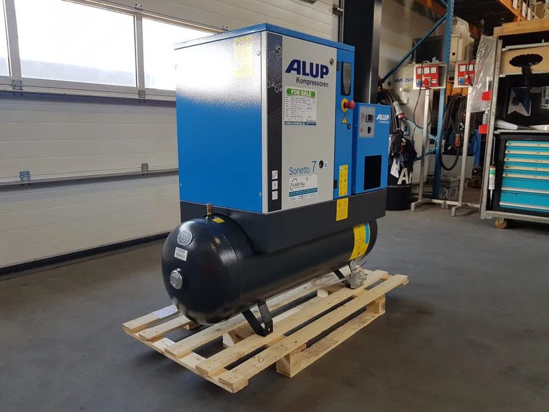 Alup Sonetto 7.5 + 200 Elektrische Schroefcompressor met ketel en droger 5.5 kW 750 L / min 10 Bar - 空气压缩机:图2 Alup Sonetto 7.5 + 200 Elektrische Schroefcompressor met ketel en droger 5.5 kW 750 L / min 10 Bar - 空气压缩机:图2