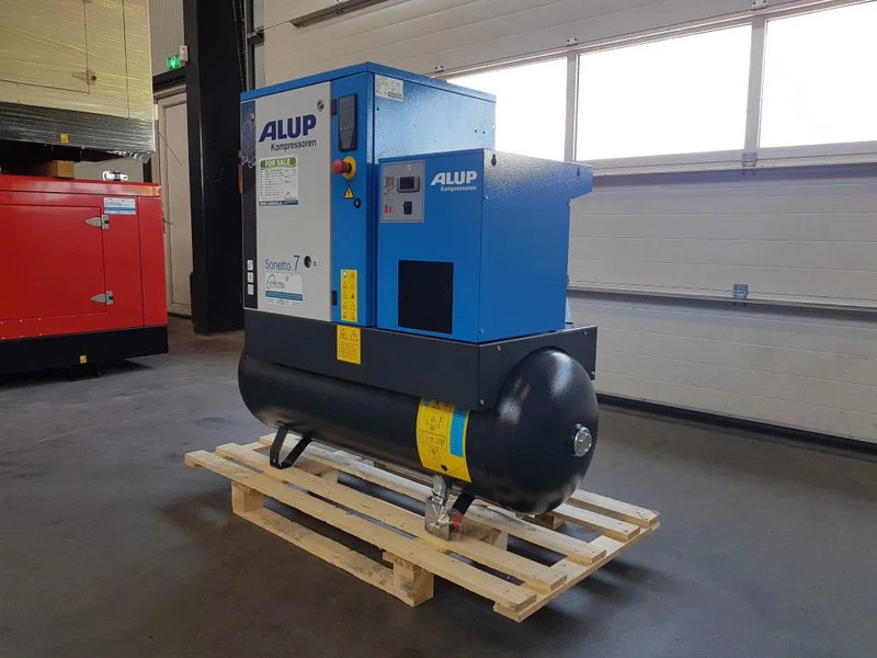Alup Sonetto 7.5 + 200 Elektrische Schroefcompressor met ketel en droger 5.5 kW 750 L / min 10 Bar - 空气压缩机:图4 Alup Sonetto 7.5 + 200 Elektrische Schroefcompressor met ketel en droger 5.5 kW 750 L / min 10 Bar - 空气压缩机:图4