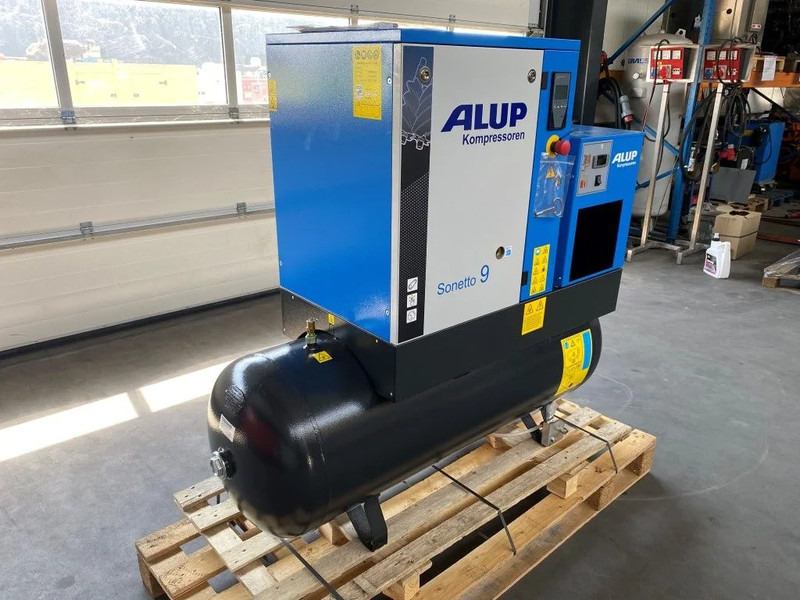 Alup Sonetto 9+ 270 Elektrische Schroefcompressor met ketel en droger 7.5 kW 980 L / min 10 Bar - 空气压缩机:图2 Alup Sonetto 9+ 270 Elektrische Schroefcompressor met ketel en droger 7.5 kW 980 L / min 10 Bar - 空气压缩机:图2