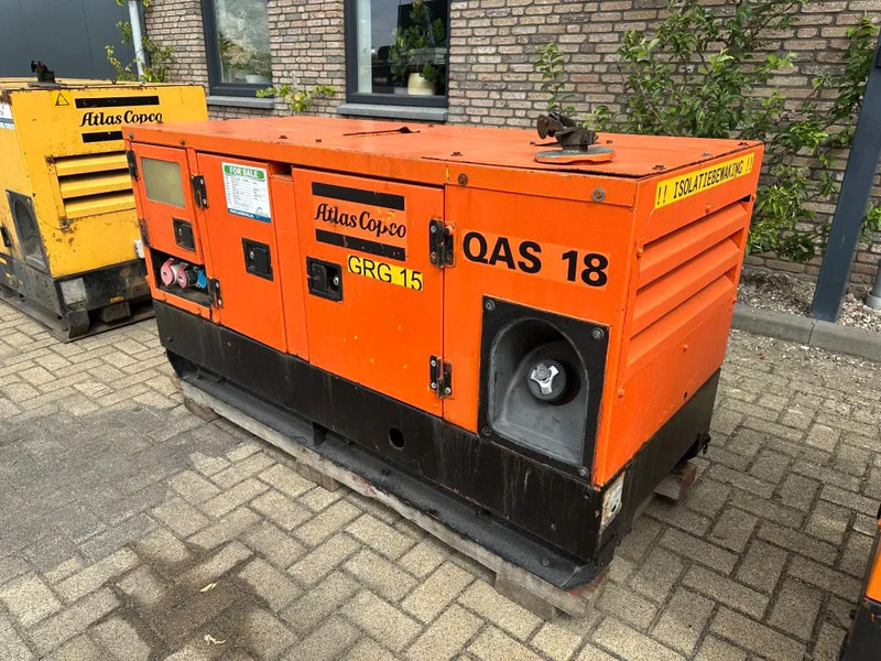 Atlas-Copco QAS 18 Yanmar Mecc Alte Spa 18 kVA Silent generatorset - 发电机组:图2 Atlas-Copco QAS 18 Yanmar Mecc Alte Spa 18 kVA Silent generatorset - 发电机组:图2