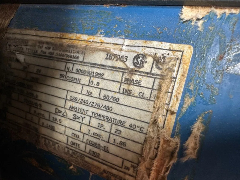 发电机组 Atlas-Copco QAS 18 Yanmar Mecc Alte Spa 18 kVA Silent generatorset：图12