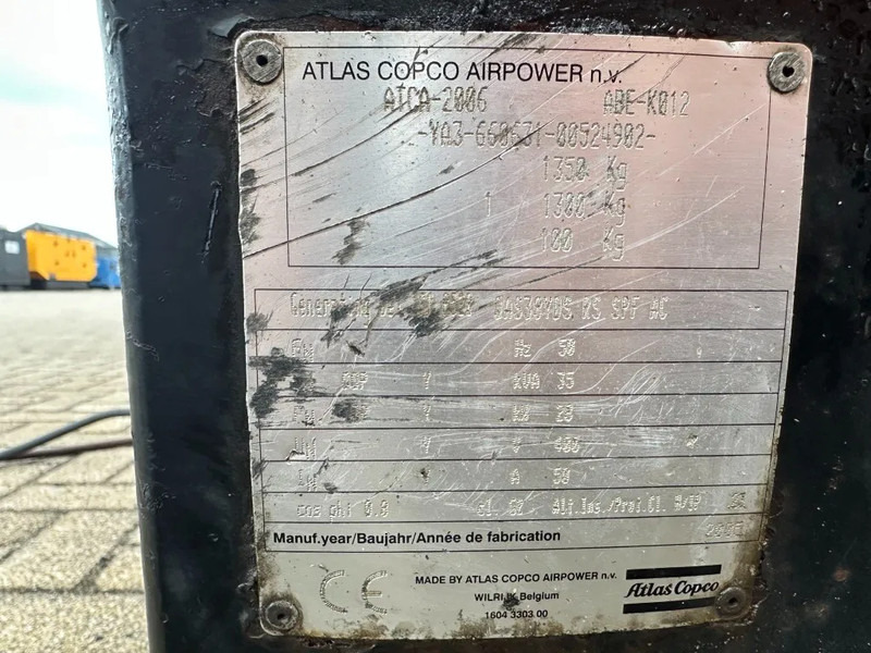 Atlas-Copco QAS 38 Yanmar Mecc Alte Spa 40 kVA Silent generatorset - 发电机组:图5 Atlas-Copco QAS 38 Yanmar Mecc Alte Spa 40 kVA Silent generatorset - 发电机组:图5