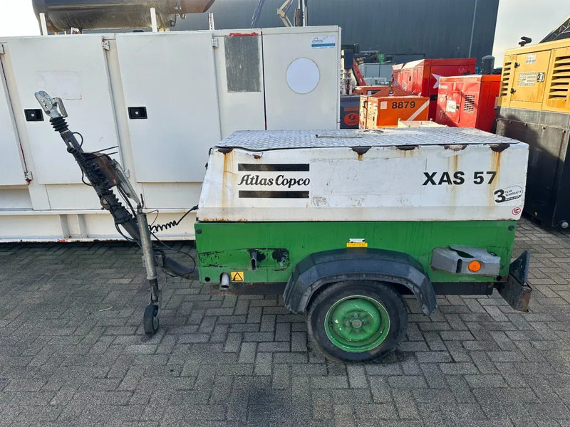 Atlas-Copco XAS 57 DD Deutz 3 m3 / min 23 kW 7 Bar Mobiele Diesel Compressor op aanhanger - 空气压缩机:图1 Atlas-Copco XAS 57 DD Deutz 3 m3 / min 23 kW 7 Bar Mobiele Diesel Compressor op aanhanger - 空气压缩机:图1