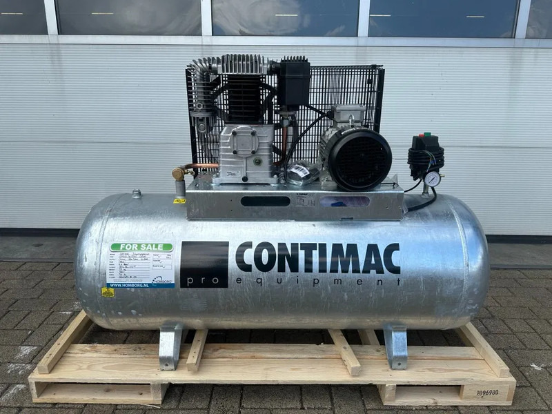 Contimac CM 655 / 10 / 270D Galva 4 kW 650 L / min 10 Bar Zuigercompressor t.b.v Agri Gegalvaniseerd - 空气压缩机:图1 Contimac CM 655 / 10 / 270D Galva 4 kW 650 L / min 10 Bar Zuigercompressor t.b.v Agri Gegalvaniseerd - 空气压缩机:图1