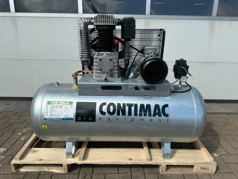 Contimac CM 955 / 10 / 270D Galva 4 kW 950 L / min 10 Bar Zuigercompressor Agri Gegalvaniseerd - 空气压缩机:图1 Contimac CM 955 / 10 / 270D Galva 4 kW 950 L / min 10 Bar Zuigercompressor Agri Gegalvaniseerd - 空气压缩机:图1