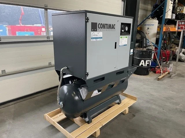 Contimac Contimac Silent 705/270 met Droger. zuigercompressor, 5,5 PK, 650 L/min. 10 Bar - 空气压缩机:图3 Contimac Contimac Silent 705/270 met Droger. zuigercompressor, 5,5 PK, 650 L/min. 10 Bar - 空气压缩机:图3