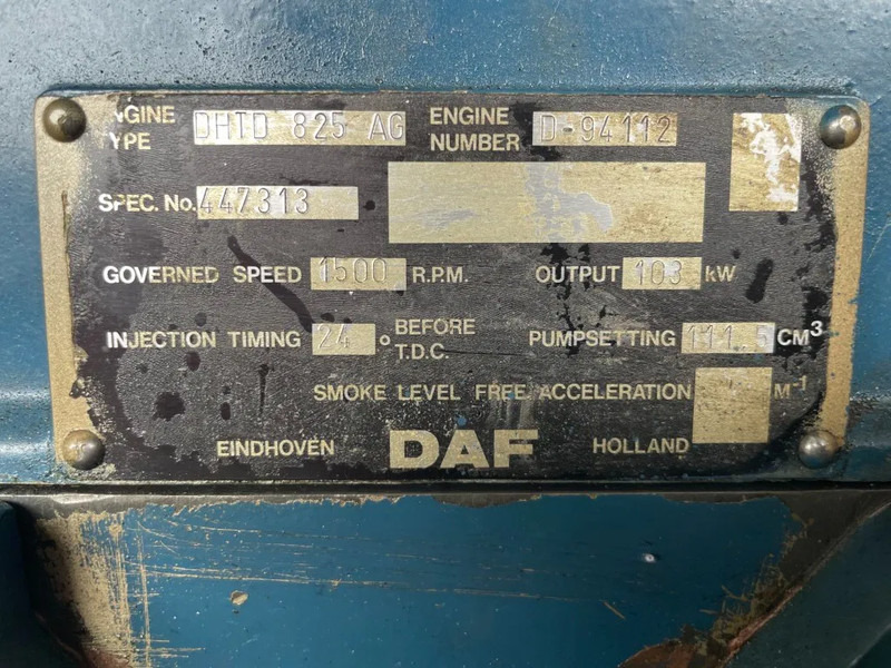 DAF DHTD 825 AG dieselmotor, 140 PK als nieuw! - 发动机 适用于 材料装卸设备:图4 DAF DHTD 825 AG dieselmotor, 140 PK als nieuw! - 发动机 适用于 材料装卸设备:图4