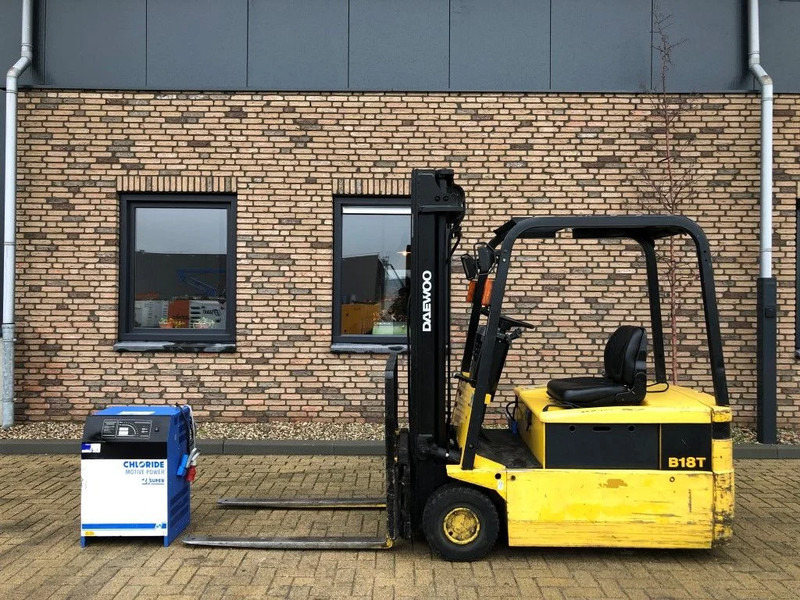 Daewoo B18T 1.8 ton Elektra Sideshift Heftruck - 电动叉车:图1 Daewoo B18T 1.8 ton Elektra Sideshift Heftruck - 电动叉车:图1