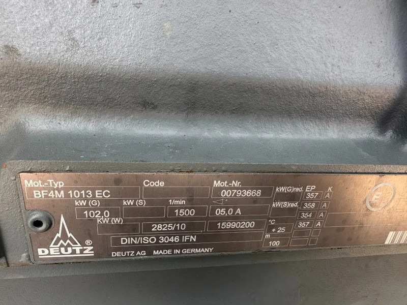 Deutz BF4M 1013 EC Mecc Alte Spa 105 kVA noodstroom generatorset met ATS Automatische Netovername - 发电机组:图4 Deutz BF4M 1013 EC Mecc Alte Spa 105 kVA noodstroom generatorset met ATS Automatische Netovername - 发电机组:图4