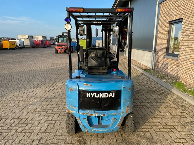 电动叉车 Hyundai 25BHA-7 2.5 ton Triplex Freelift Sideshift Elektra Heftruck：图15