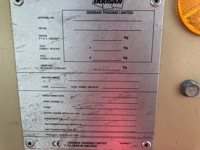 Ingersoll Rand Kubota LT6KA 9 meter light tower generator - 照明塔:图5 Ingersoll Rand Kubota LT6KA 9 meter light tower generator - 照明塔:图5