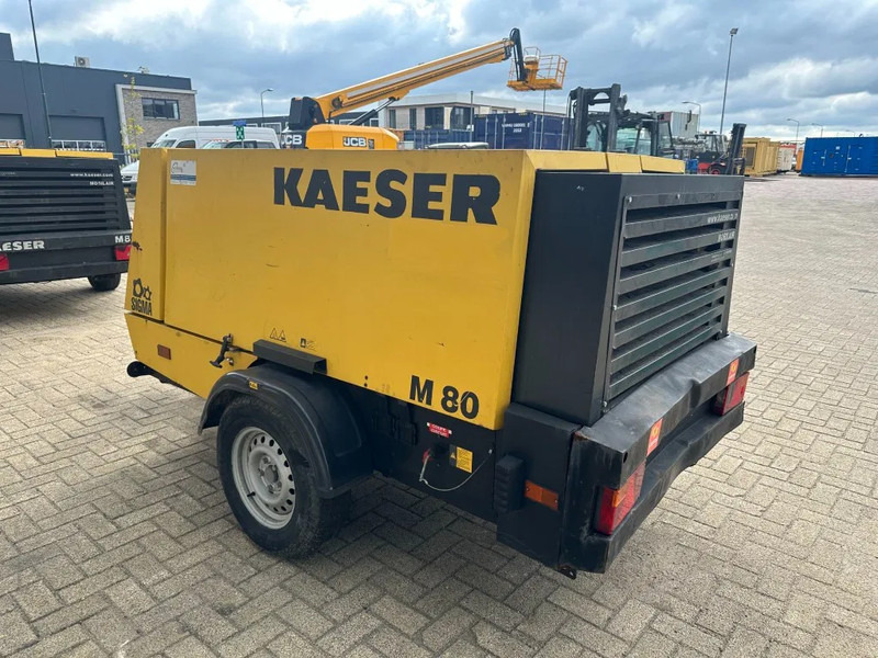 空气压缩机 Kaeser M80 Kubota 8.1 m3 / min 7 Bar 55 kW Mobiele Silent Diesel Compressor：图13
