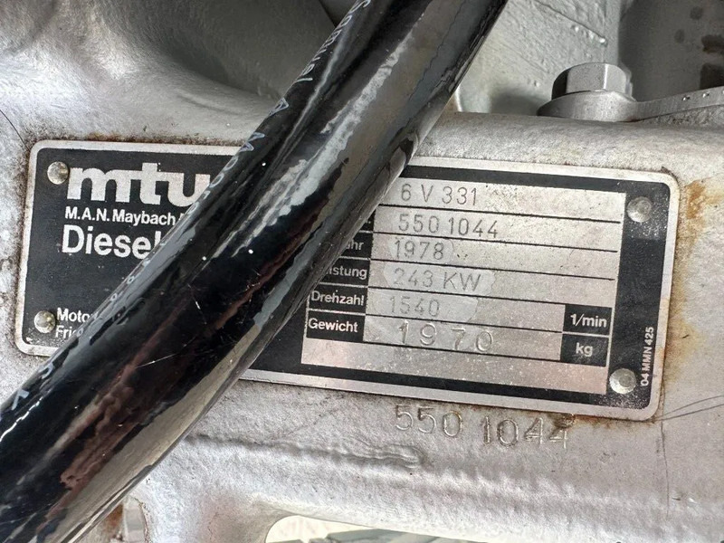 MTU 6V 331 No Break 200 kVA noodstroom generatorset as New ! - 发电机组:图4 MTU 6V 331 No Break 200 kVA noodstroom generatorset as New ! - 发电机组:图4