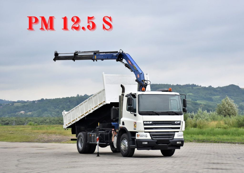 DAF CF 75.310 *Kipper 5,10 m + KRAN * TOPZUSTAND DAF CF 75.310 *Kipper 5,10 m + KRAN * TOPZUSTAND - 起重车, 翻斗车:图1 DAF CF 75.310 *Kipper 5,10 m + KRAN * TOPZUSTAND DAF CF 75.310 *Kipper 5,10 m + KRAN * TOPZUSTAND - 起重车, 翻斗车:图1