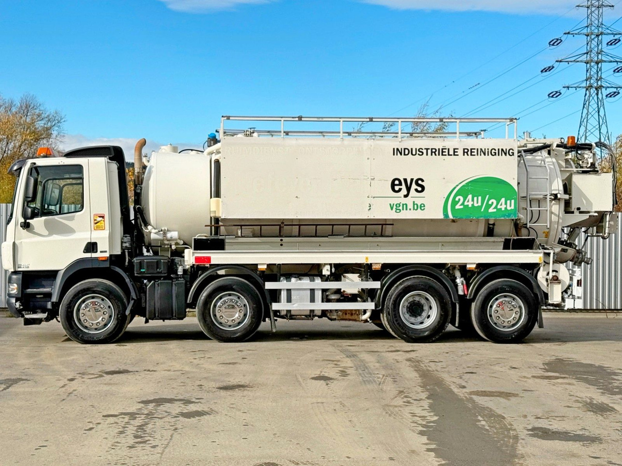 DAF CF 85.410 * Saug und Spülwagen +FUNK - 真空车:图4 DAF CF 85.410 * Saug und Spülwagen +FUNK - 真空车:图4