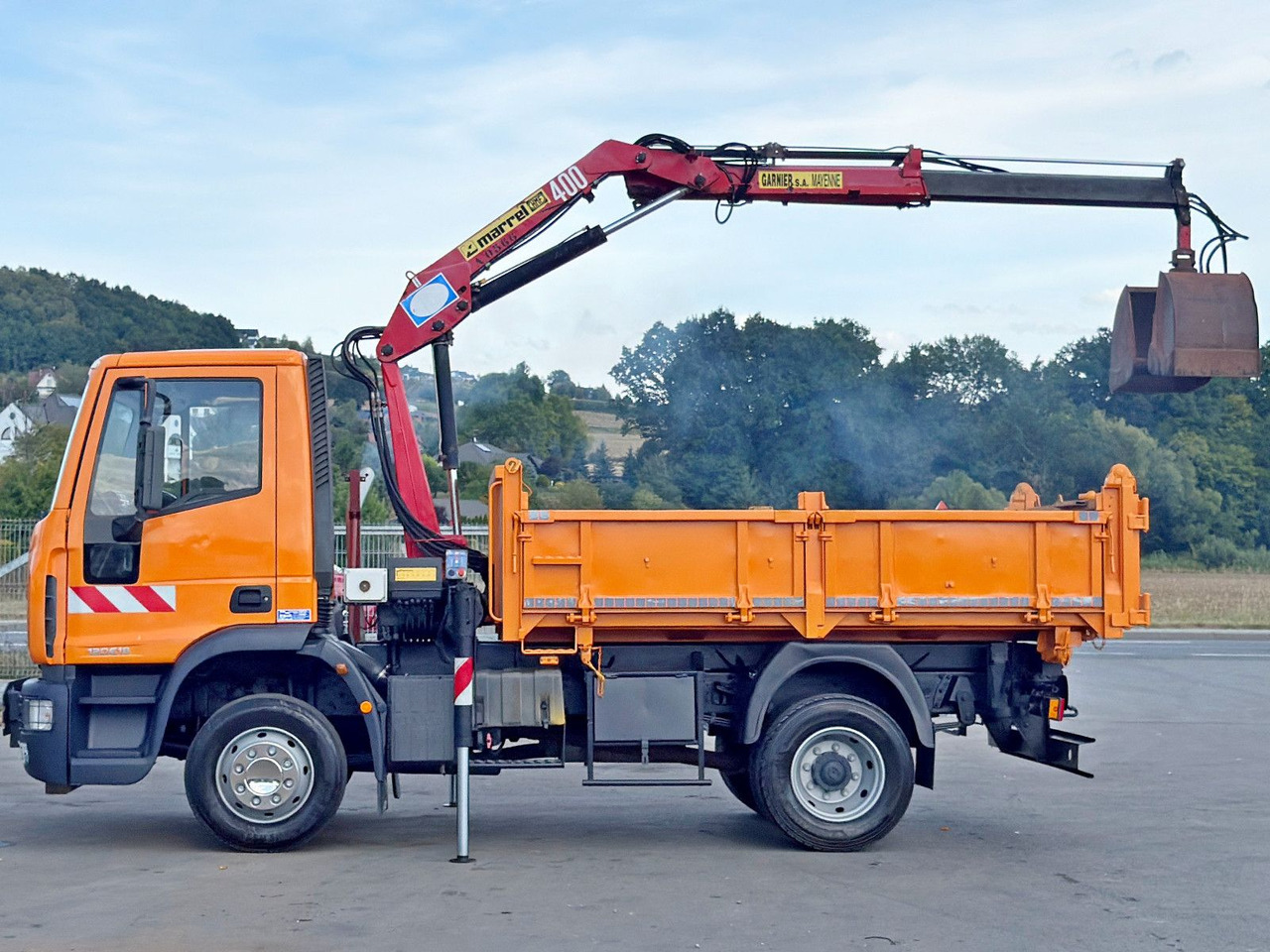 Iveco EUROCARGO 120E18 * HMF 403 K1 * TOPZUSTAND - 起重车, 翻斗车:图5 Iveco EUROCARGO 120E18 * HMF 403 K1 * TOPZUSTAND - 起重车, 翻斗车:图5