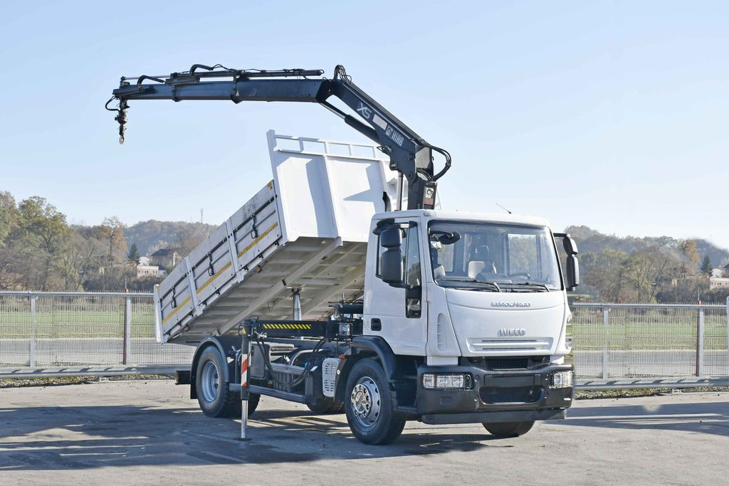 Iveco Eurocargo 180E28 *HIAB 122 B-2 DUO* TOPZUSTAND - 翻斗车, 起重车:图2 Iveco Eurocargo 180E28 *HIAB 122 B-2 DUO* TOPZUSTAND - 翻斗车, 起重车:图2