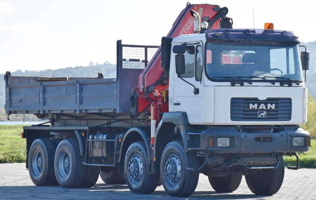 MAN 41.460 * KRAN * 8x8 ! TOPZUSTAND MAN 41.460 * KRAN * 8x8 ! TOPZUSTAND - 翻斗车, 起重车:图3 MAN 41.460 * KRAN * 8x8 ! TOPZUSTAND MAN 41.460 * KRAN * 8x8 ! TOPZUSTAND - 翻斗车, 起重车:图3