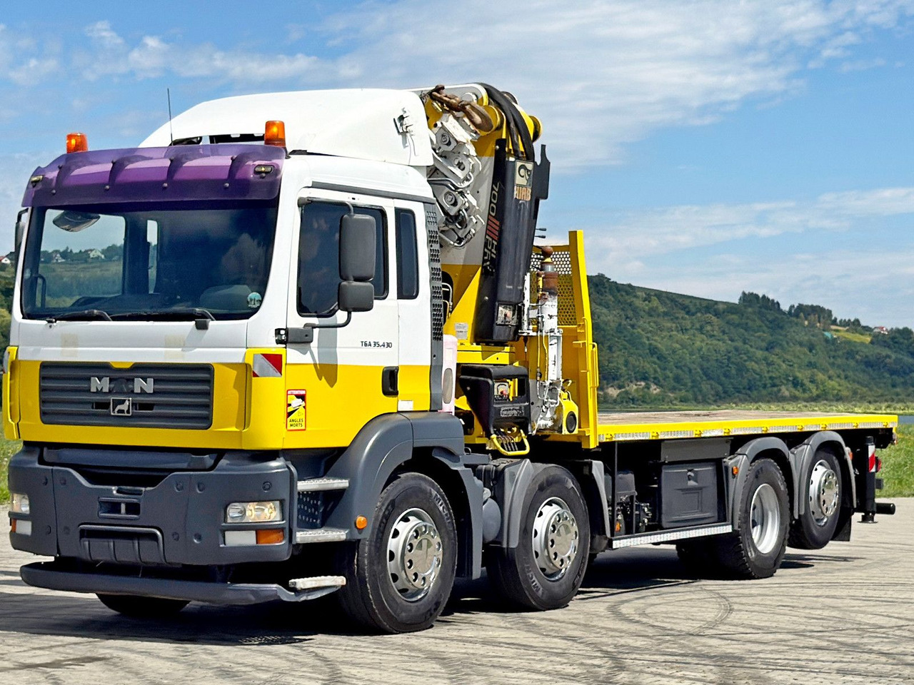 MAN TGA 35.430 * HIAB 700 E - 6 + FUNK* TOPZUSTAND - 起重车:图4 MAN TGA 35.430 * HIAB 700 E - 6 + FUNK* TOPZUSTAND - 起重车:图4