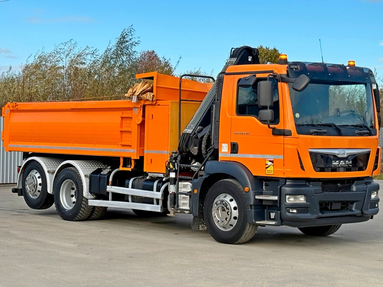 MAN TGM 26.290* KIPPER 4,60m*HIAB 111 B-3 HIDUO/FUNK - 翻斗车, 起重车:图3 MAN TGM 26.290* KIPPER 4,60m*HIAB 111 B-3 HIDUO/FUNK - 翻斗车, 起重车:图3