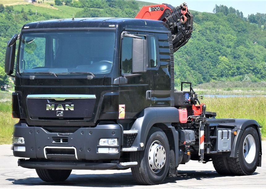 MAN TGS 18.400 Sattelzugmaschine + KRAN /FUNK MAN TGS 18.400 Sattelzugmaschine + KRAN /FUNK - 起重车, 牵引车:图4 MAN TGS 18.400 Sattelzugmaschine + KRAN /FUNK MAN TGS 18.400 Sattelzugmaschine + KRAN /FUNK - 起重车, 牵引车:图4