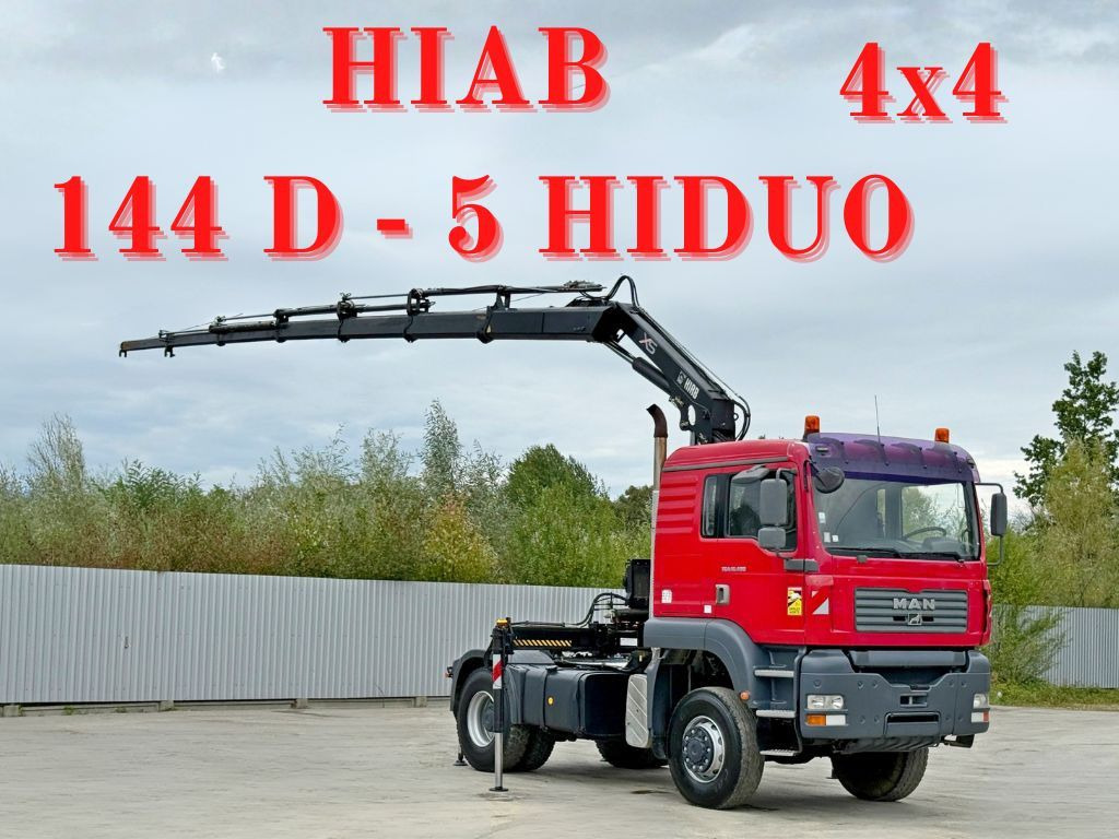 MAN TGS 18.480 * HIAB 144 D - HIDUO + FUNK/ 4x4 *TOP - 起重车:图1 MAN TGS 18.480 * HIAB 144 D - HIDUO + FUNK/ 4x4 *TOP - 起重车:图1