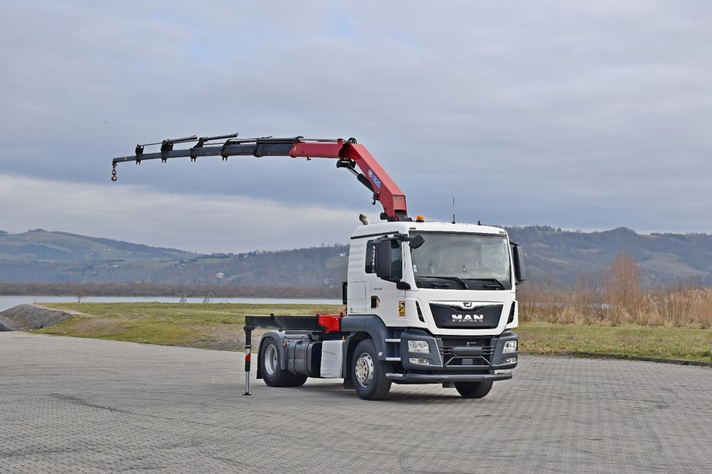 MAN TGS 18.500 Sattelzugmaschine + KRAN/FUNK MAN TGS 18.500 Sattelzugmaschine + KRAN/FUNK - 牵引车:图2 MAN TGS 18.500 Sattelzugmaschine + KRAN/FUNK MAN TGS 18.500 Sattelzugmaschine + KRAN/FUNK - 牵引车:图2