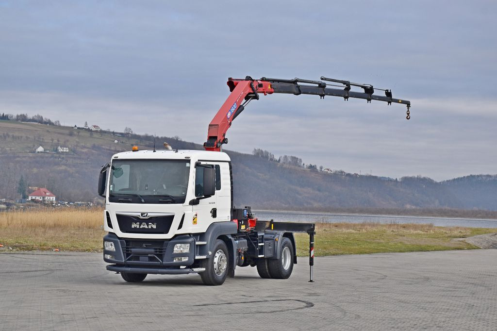 MAN TGS 18.500 Sattelzugmaschine + KRAN /FUNK MAN TGS 18.500 Sattelzugmaschine + KRAN /FUNK - 起重车:图2 MAN TGS 18.500 Sattelzugmaschine + KRAN /FUNK MAN TGS 18.500 Sattelzugmaschine + KRAN /FUNK - 起重车:图2
