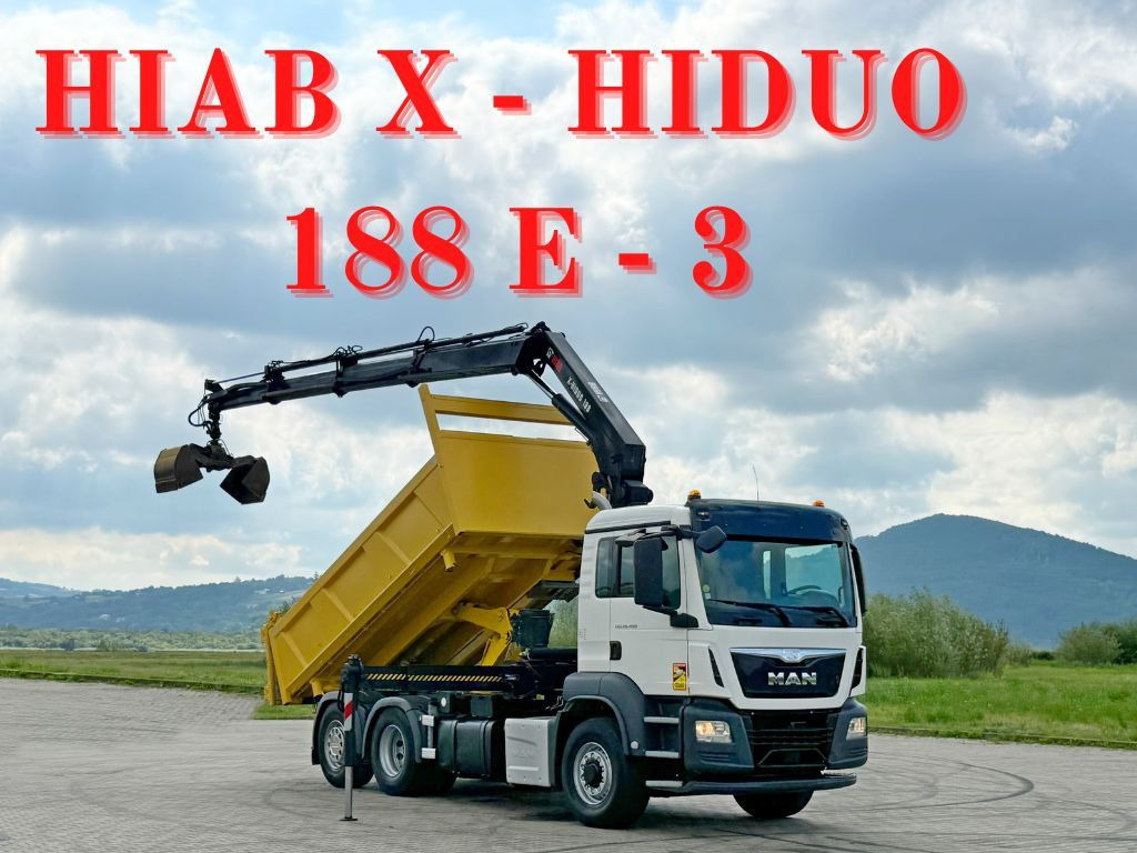 MAN TGS 26.400 * HIAB X-HIDUO 188 E-3 + FUNK * 6x4 - 起重车:图1 MAN TGS 26.400 * HIAB X-HIDUO 188 E-3 + FUNK * 6x4 - 起重车:图1