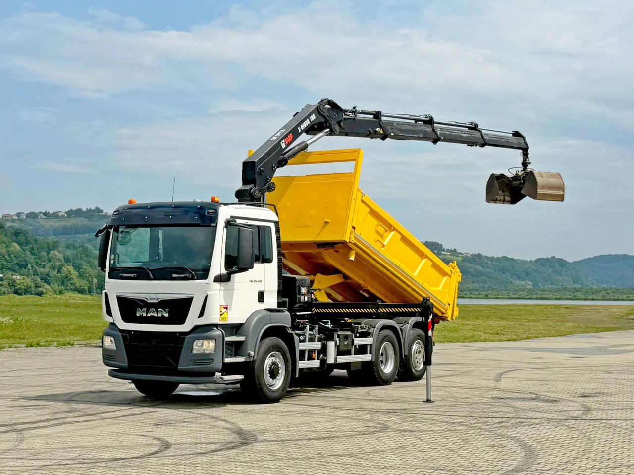 MAN TGS 26.400 * HIAB X-HIDUO 188 E-3 + FUNK * 6x4 - 起重车:图2 MAN TGS 26.400 * HIAB X-HIDUO 188 E-3 + FUNK * 6x4 - 起重车:图2